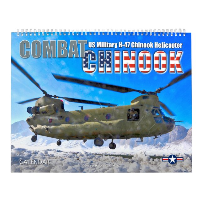 Calendrier COMBAT CHINOOK - CH-47 Chinook (Protection)