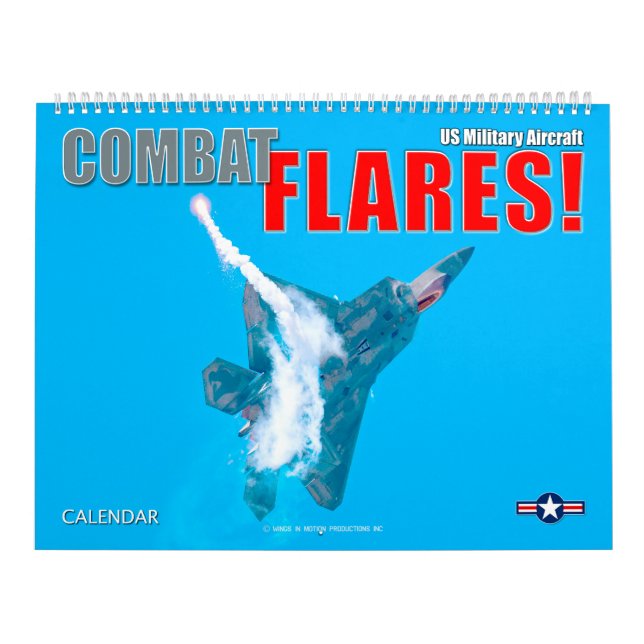 Calendrier COMBAT FLARES ! Aéronefs militaires américains (Protection)