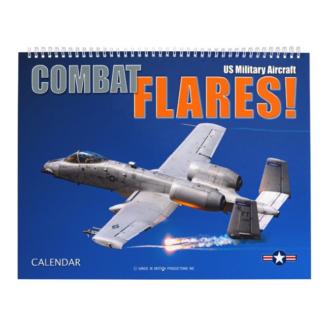 Calendrier COMBAT FLARES ! Aéronefs militaires américains (Protection)