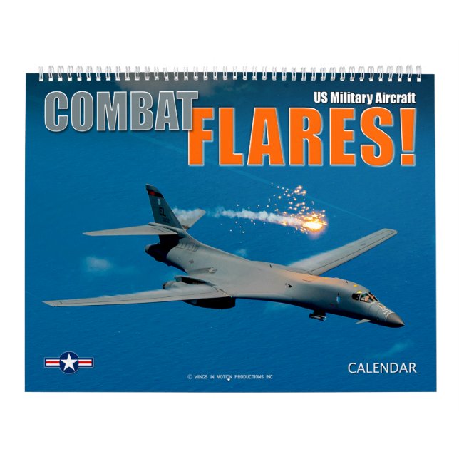 Calendrier COMBAT FLARES ! Aéronefs militaires américains (Protection)