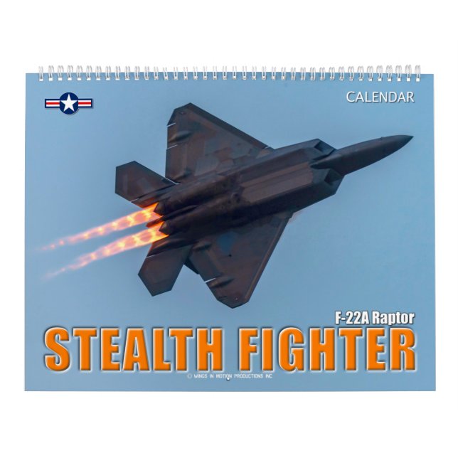 Calendrier COMBATTRE DE LA STEALTH - Raptor F-22A (Protection)