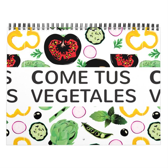 Calendrier Come tus vegetales | Eat your vegetables (Protection)