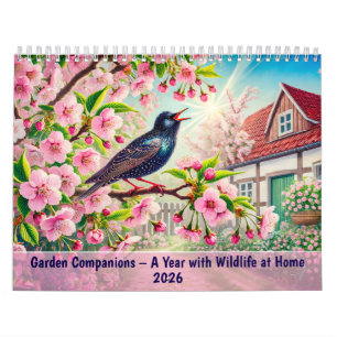 Calendrier Compagnons de jardin – Une année avec la faune à l