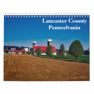Calendrier Comté de Lancaster 2025, Pennsylvanie