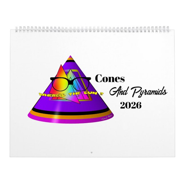 Calendrier Cônes Et Pyramides (Protection)