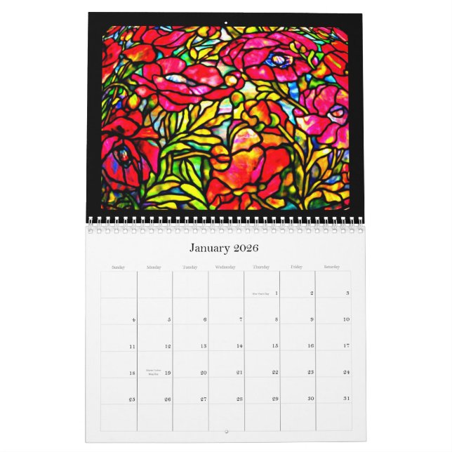 Calendrier Confort Tiffany Calendrier-Classique/Cru-Louis (Jan 2026)