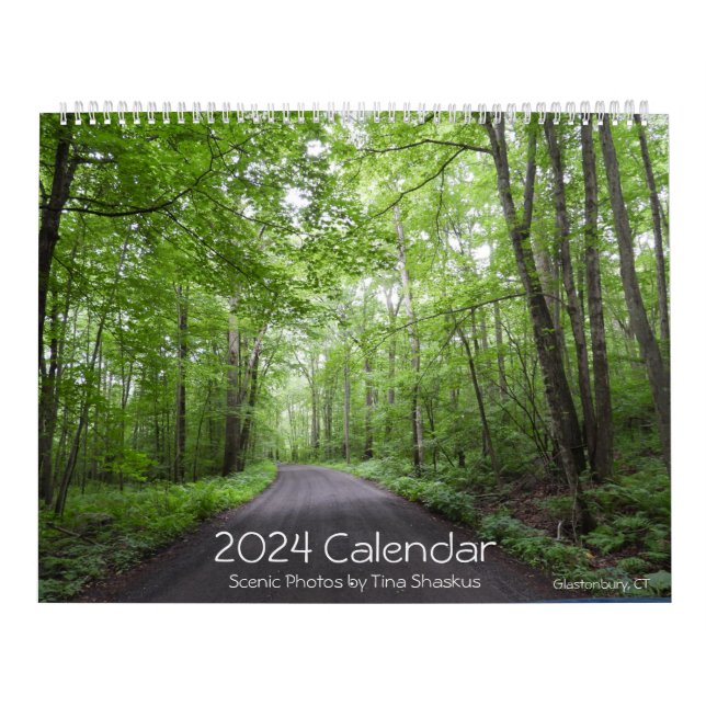 Calendrier Connecticut Pittoresque 2024 (Protection)
