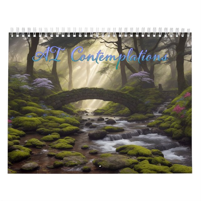 Calendrier Contemplations de l'IA (Protection)