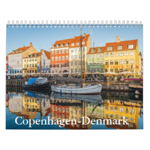 Calendrier Copenhague-Danemark