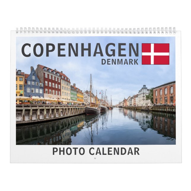 Calendrier Copenhague Danemark 2026 (Protection)