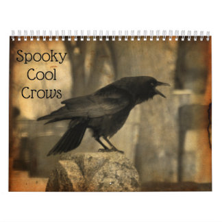 Calendrier Corbeaux effrayants et cool