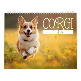 Calendrier Corgi Fun