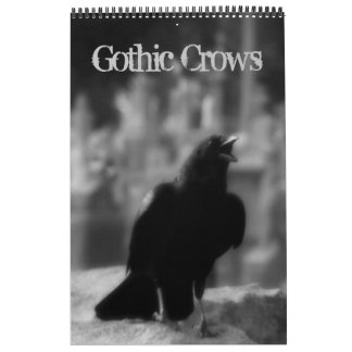 Calendrier Corneilles gothiques