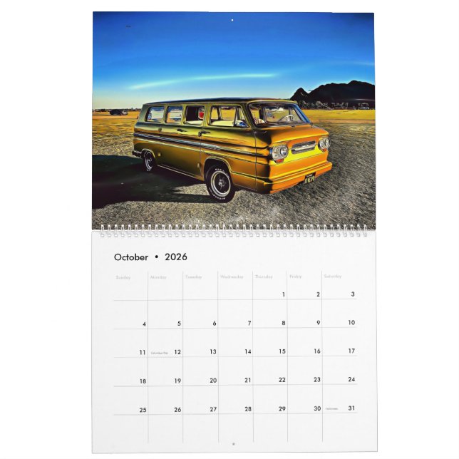 Calendrier Corvair (Oct 2026)
