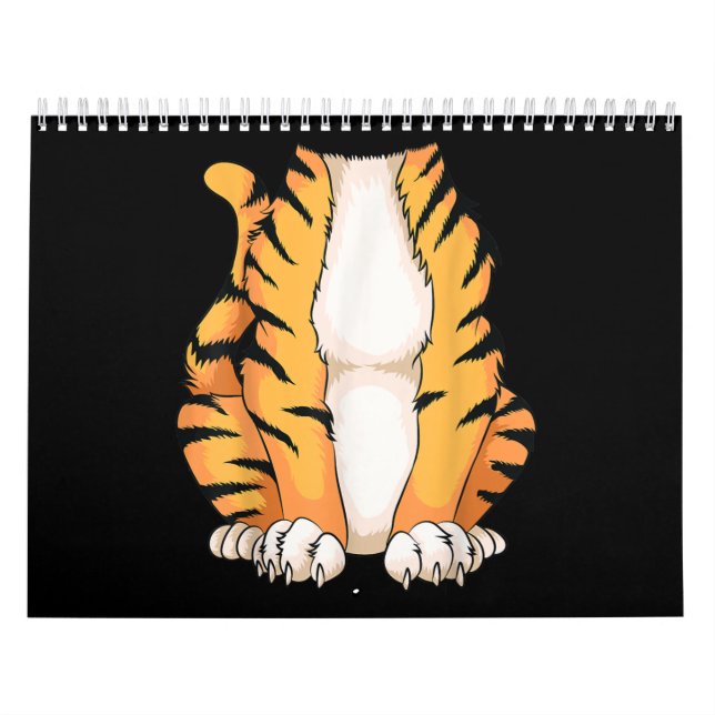 Calendrier Costume de tigre sans tête Halloween Funny Anima (Protection)