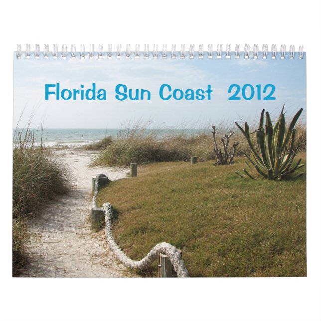 Calendrier Côte ouest 2012 de la Floride (Protection)
