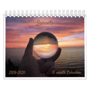 Calendrier Couchers du soleil saisonniers