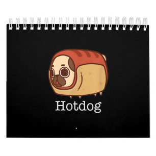 Calendrier Coup de chien  Joli Amoureux des chiens Carlin