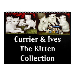 Calendrier Courrier & Ives - Collection Kitten