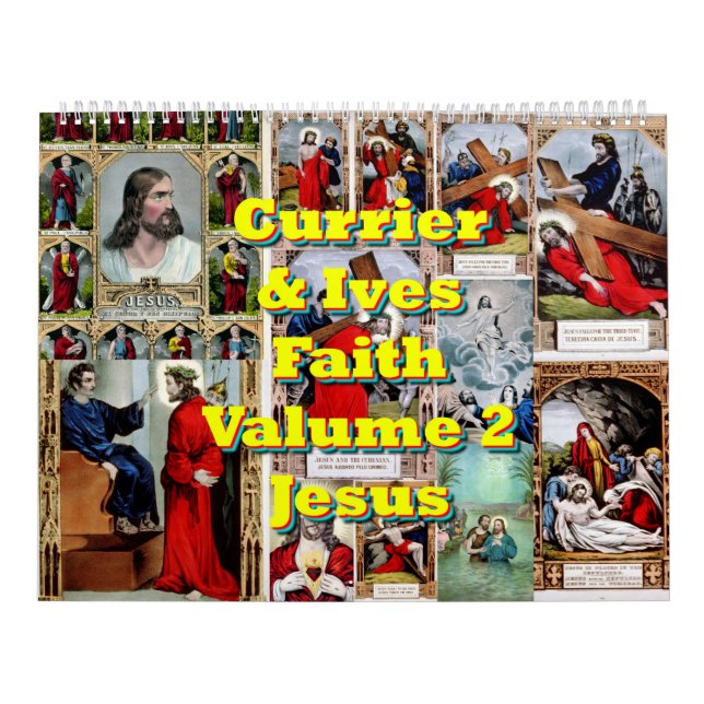 Calendrier Courrier & Ives Faith Volume 2 - Jésus (Protection)
