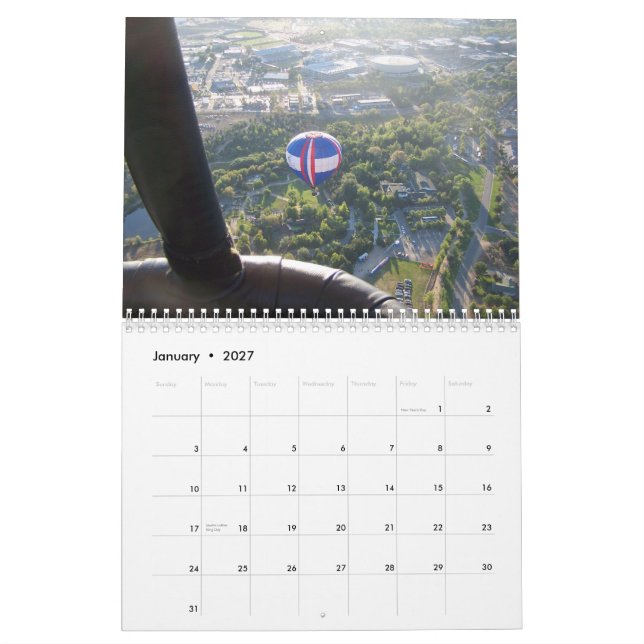 Calendrier Courses de ballon (Jan 2027)