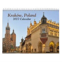 Calendrier Cracovie Pologne 2027