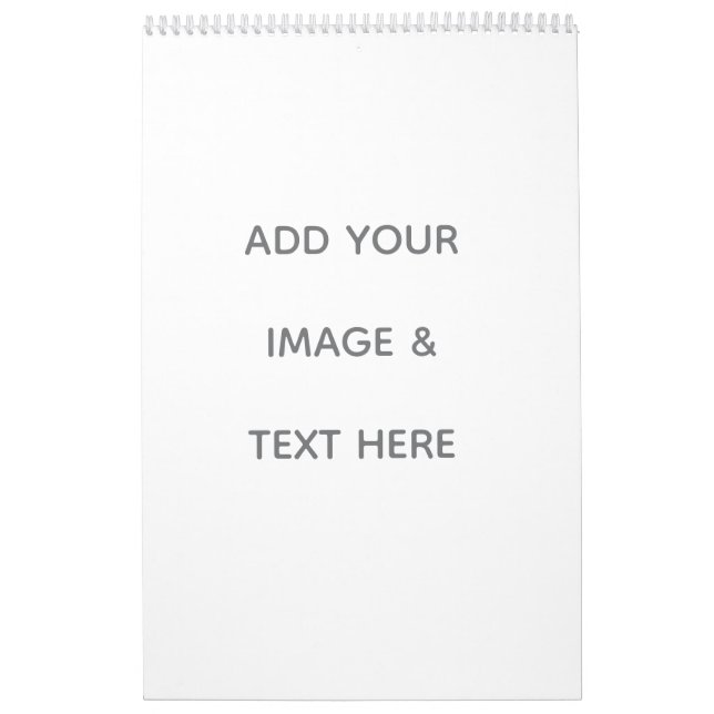 Calendrier Create Your Own white  (Protection)