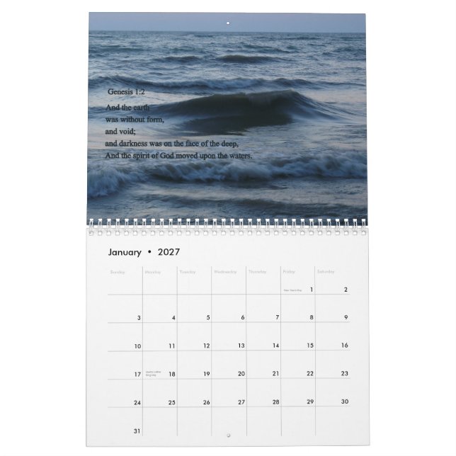 Calendrier Création, 2010 (Jan 2027)