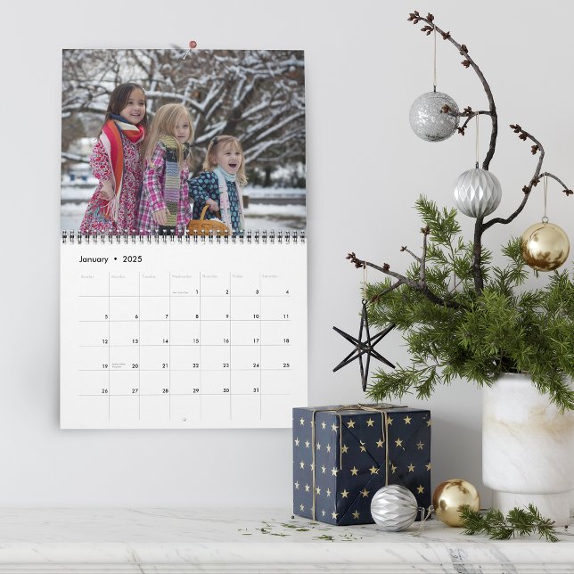 Calendrier Création de photos souvenirs 2025 (Creating Memories Photos 2025 Calendar)