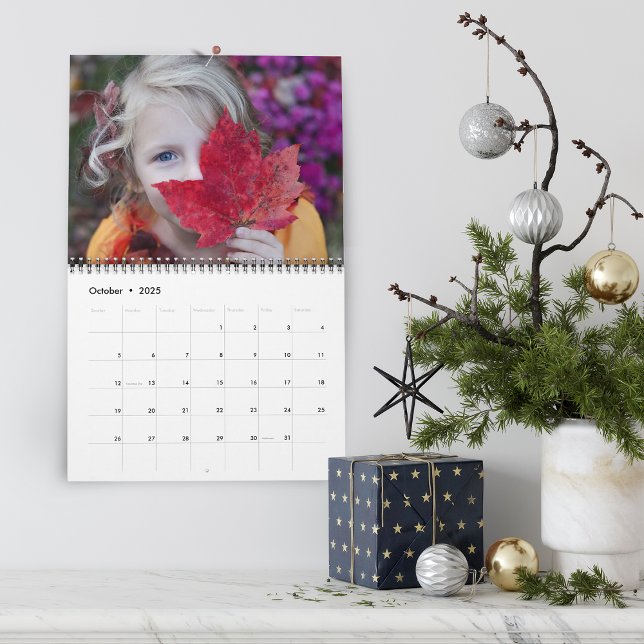 Calendrier Création de souvenirs 2025 Photos (Creating Memories Photos 2025 Calendar)
