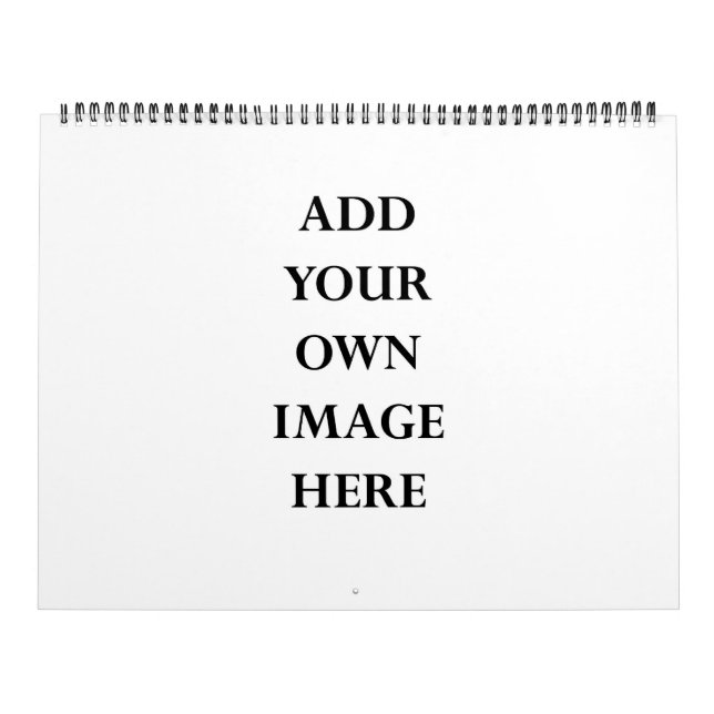 Calendrier créez votre propre 2025 grand (Protection)