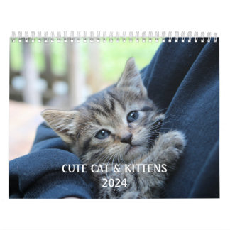 Calendrier Créez votre propre mignonne amusant chat animal de