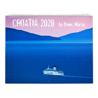 Calendrier Croatie 2020 par OKOmedia