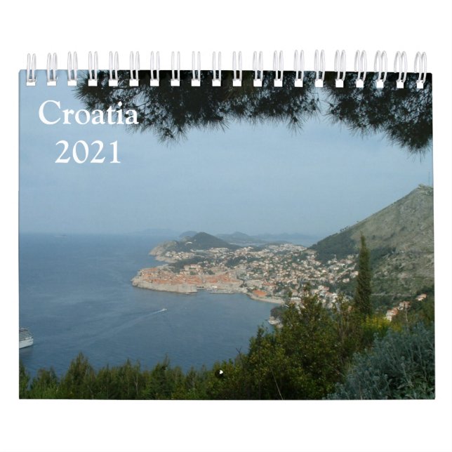 Calendrier Croatie 2021 (Protection)