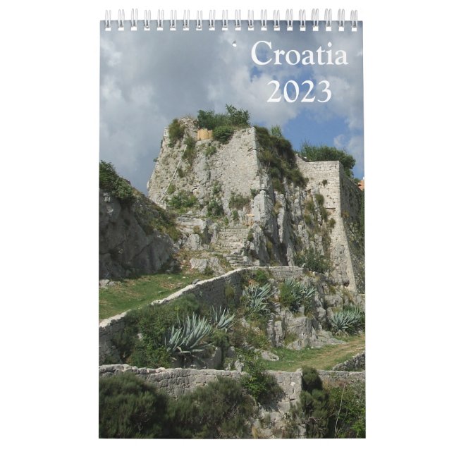 Calendrier Croatie 2023 (Protection)