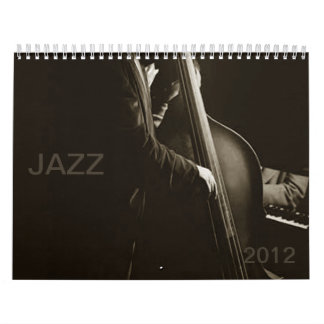 Calendrier Cru 2012 d'impressions de musique de musiciens du