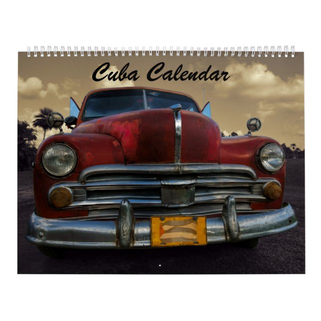 Calendrier Cuba 2025 (Protection)