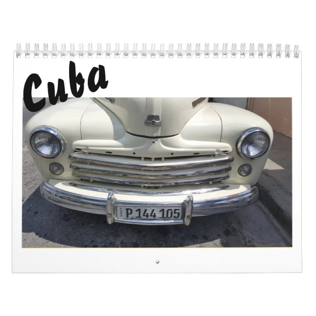 Calendrier Cuba 2026 (Protection)