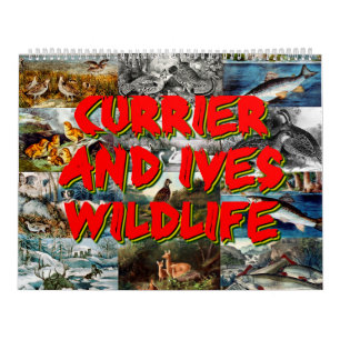 Calendrier Currier & Ives Wildlife