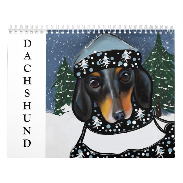 Calendrier Dachshund (Protection)