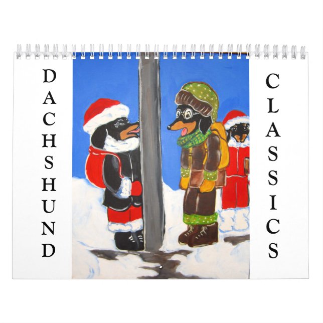 Calendrier Dachshund (Protection)