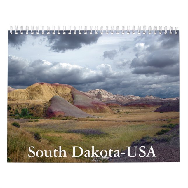 Calendrier Dakota du Sud - États-Unis (Protection)