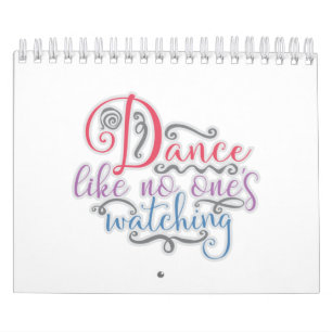 Calendrier Danses amusantes comme personne ne regarde les our