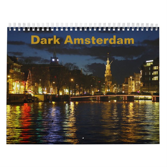 Calendrier Dark Amsterdam (Protection)