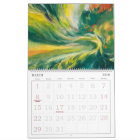 Calendrier d'art abstrait Color Dance 2026
