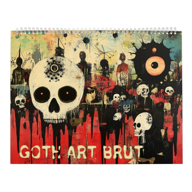 Calendrier d'Art Brut Gothique (Protection)