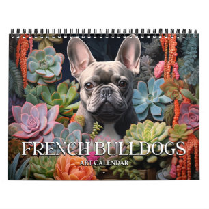 Calendrier d'art Bulldog 2025