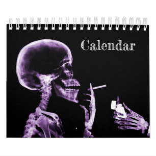 Calendrier d'art en rayons X 4 - violet