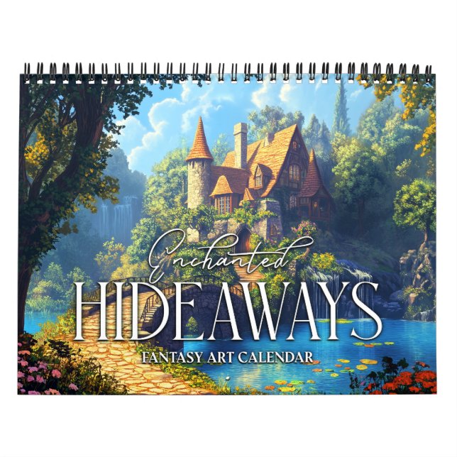 Calendrier d'art fantastique 2027 Enchanted Hideaw (Protection)
