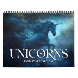 Calendrier d'art fantastique Licornes 2 2027